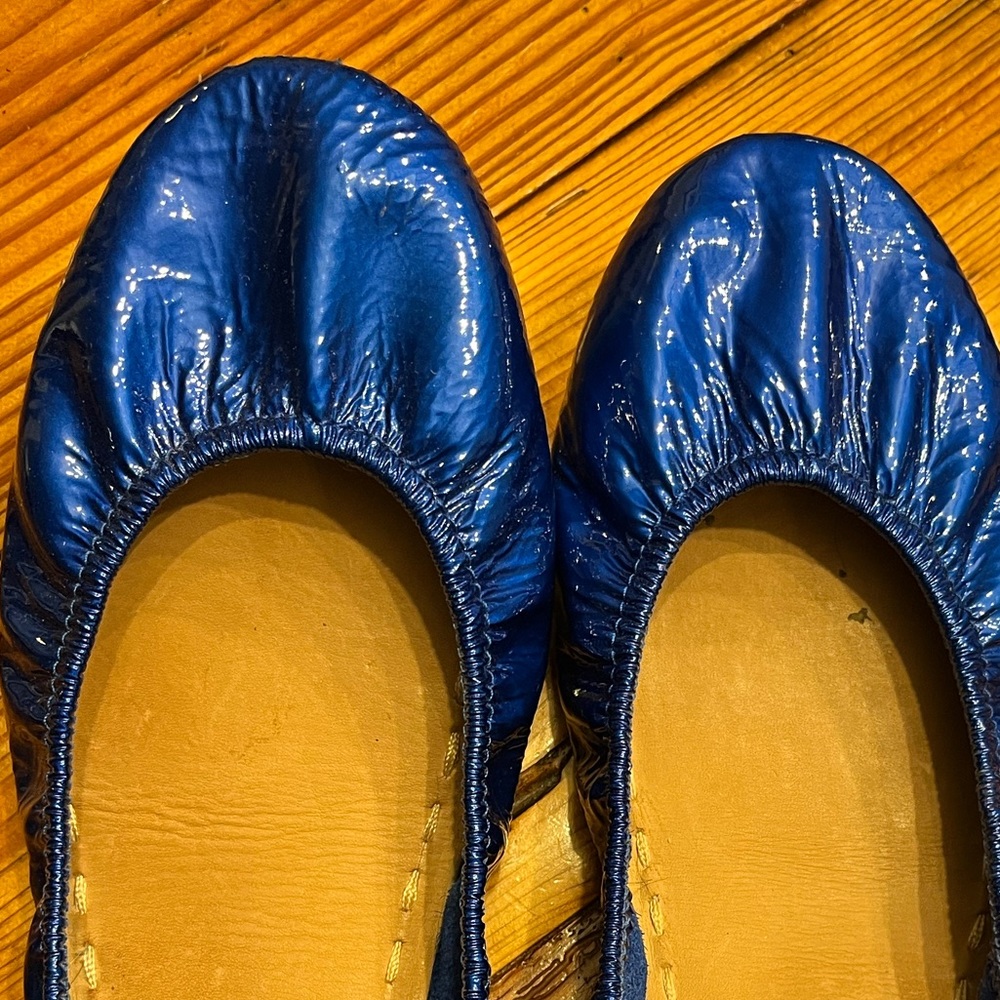 Tieks Sapphire. Gently used - in near-perfect condition!